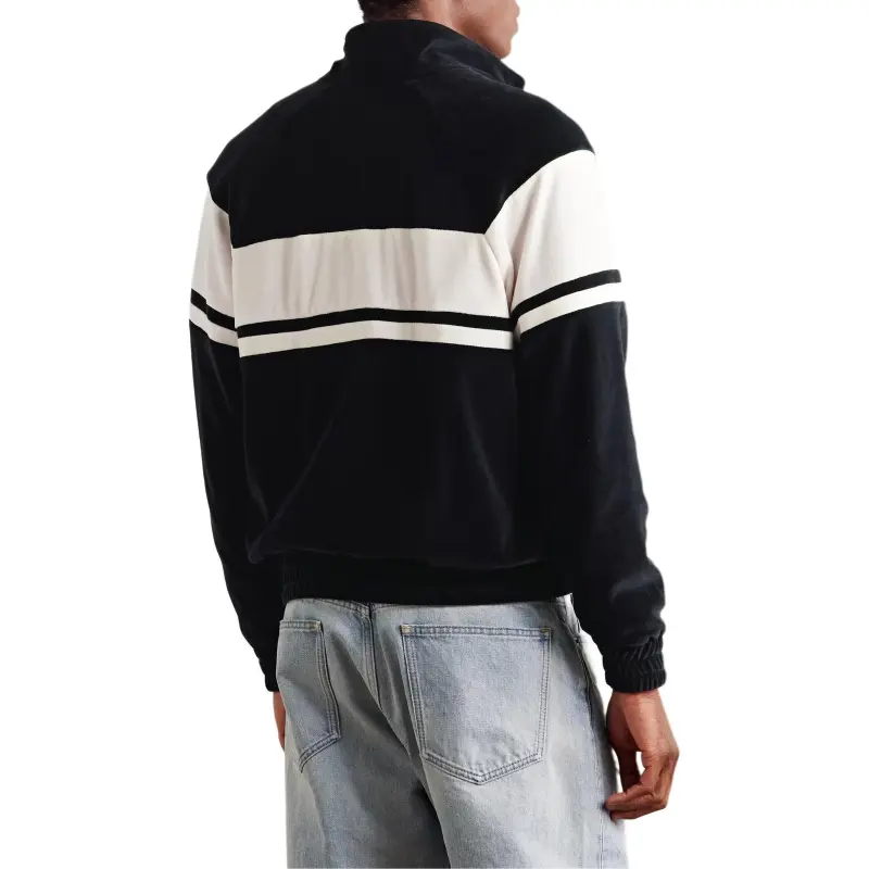 CELINE Tracksuit Jacket In Velvet Jersey-2