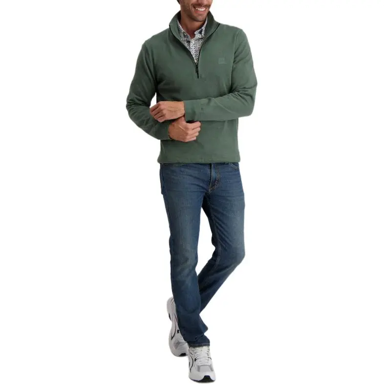 HUGO BOSS Half Zipped Knit Jumper-2
