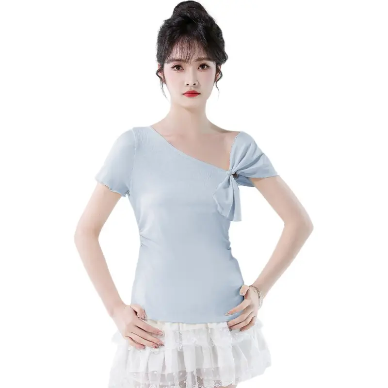 Flowers In Water Regular T Shirt Women's-5