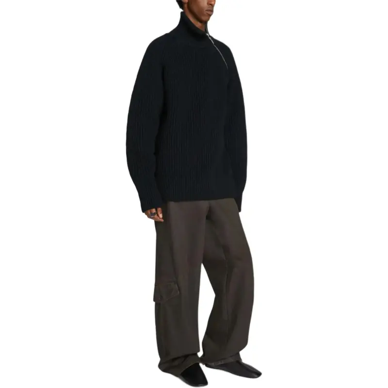 DRIES VAN NOTEN Roll Neck Knitted Jumper-4