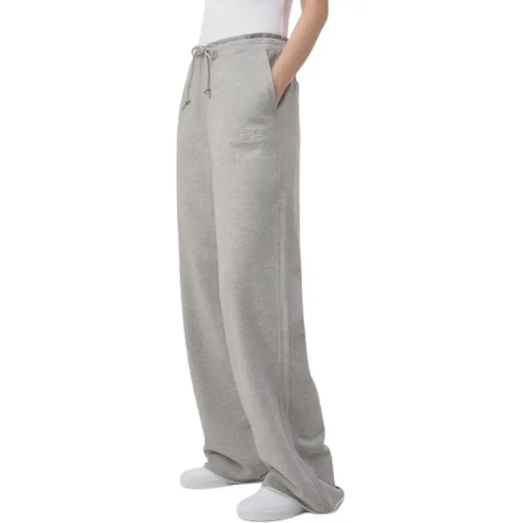 GANNI Wide Leg Drawstring Track Pants-3