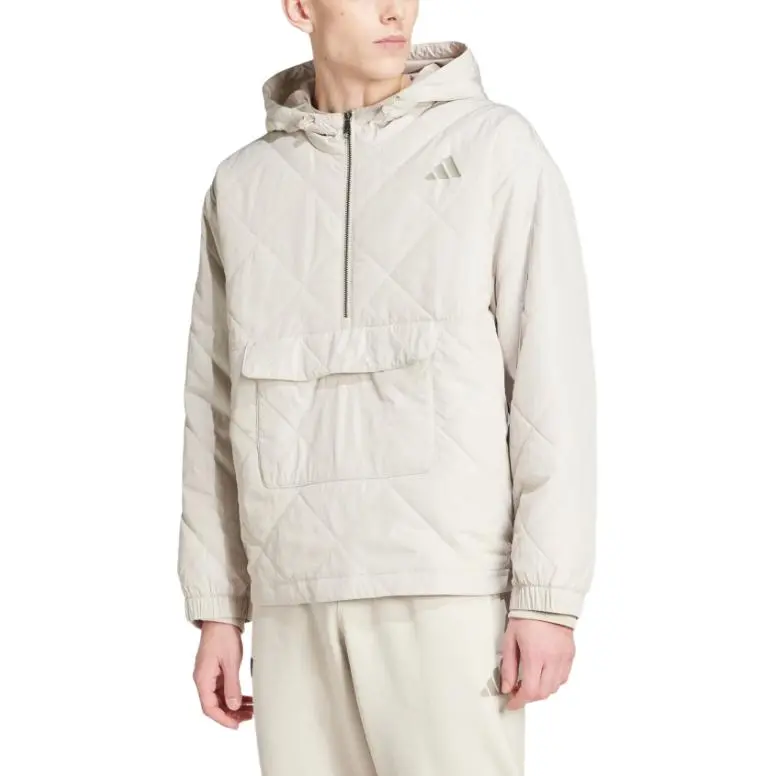 Adidas x MERCEDES-AMG PETRONAS F1 TEAMSWEAT Jacket Men's Beige/Taupe-3