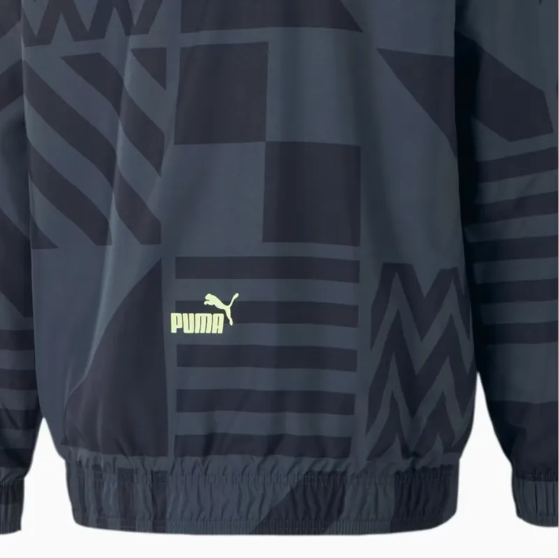 PUMA Manchester City Jackets Coats Men's Marine Blue-4