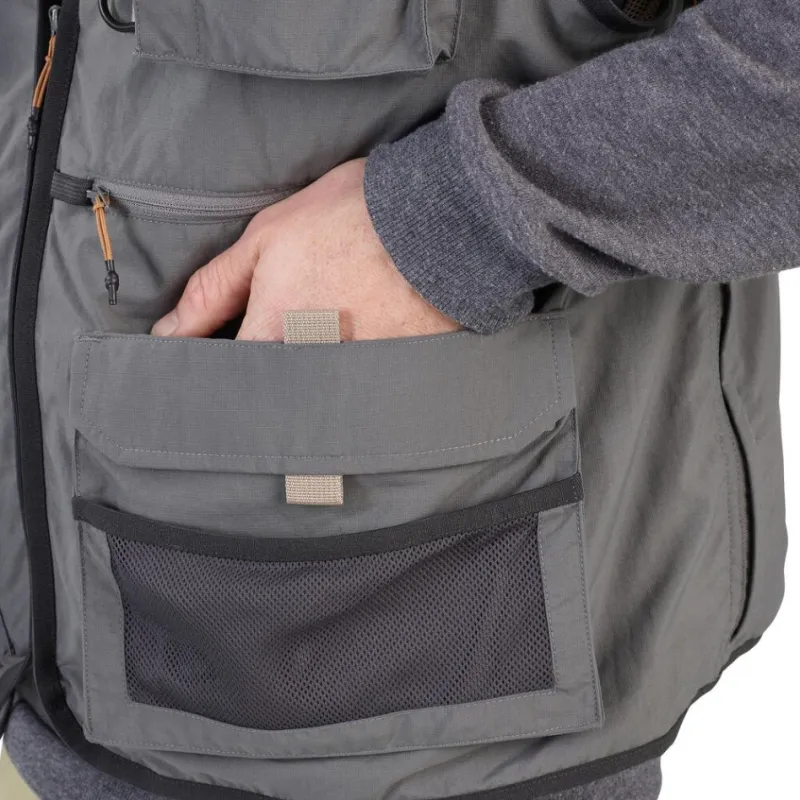 DECATHLON Vest Unisex Dark Smoke Gray-3