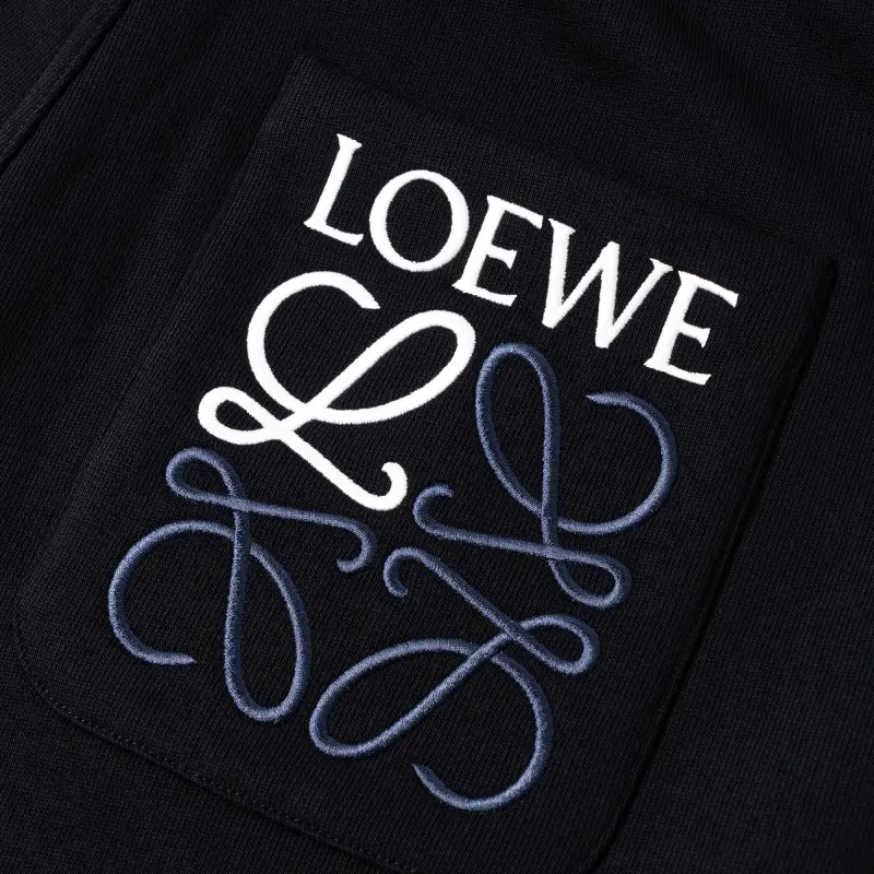LOEWE Casual Pants Men Black-4