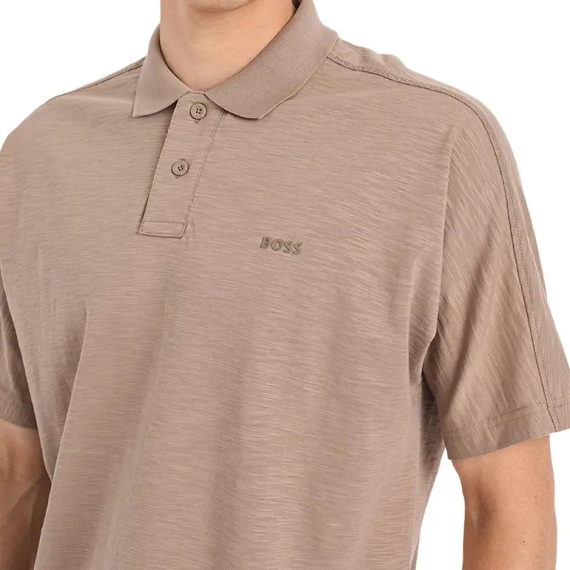 HUGO BOSS Logo Detailed Short Sleeved Polo Shirt-5
