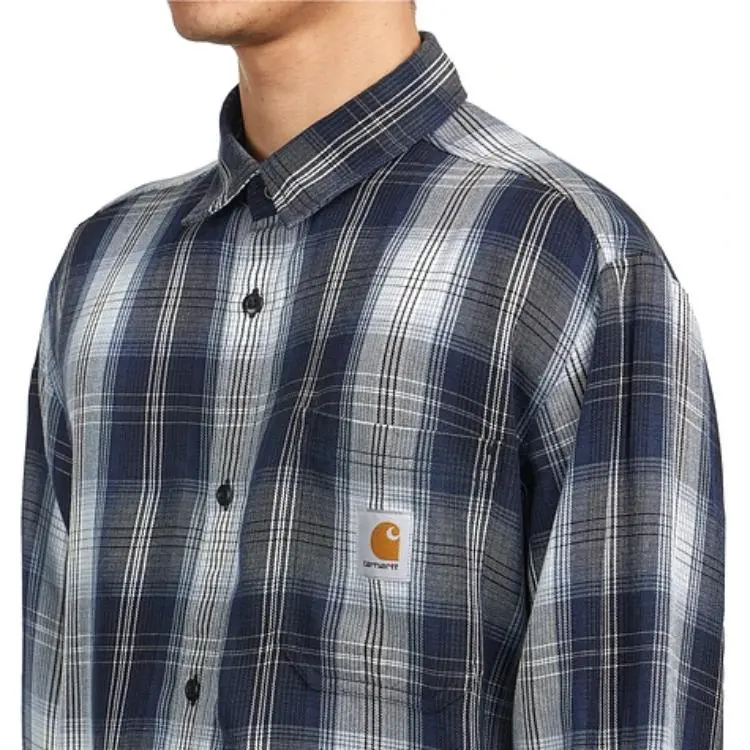Carhartt WIP L/S Blanton Checked Shirt-4