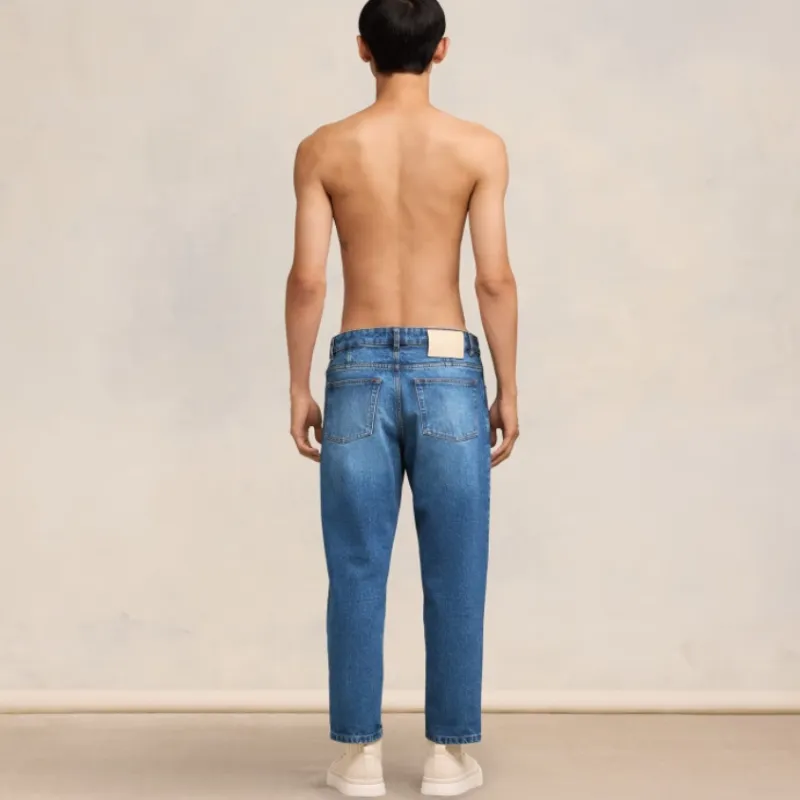 AMIPARIS Straight Leg Jeans-3