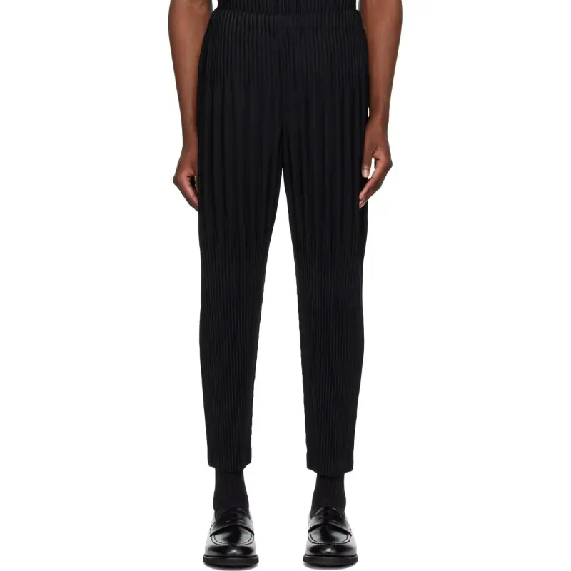 ISSEY MIYAKE Mc April Pleated Tapered Trousers-2