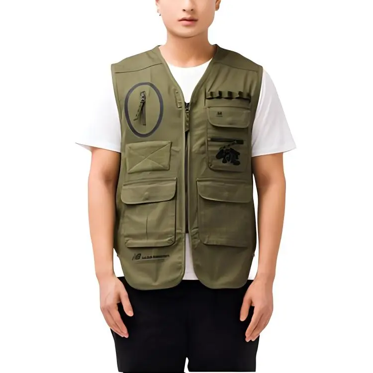 New Balance Salehe Bembury Vest Unisex Olive-2