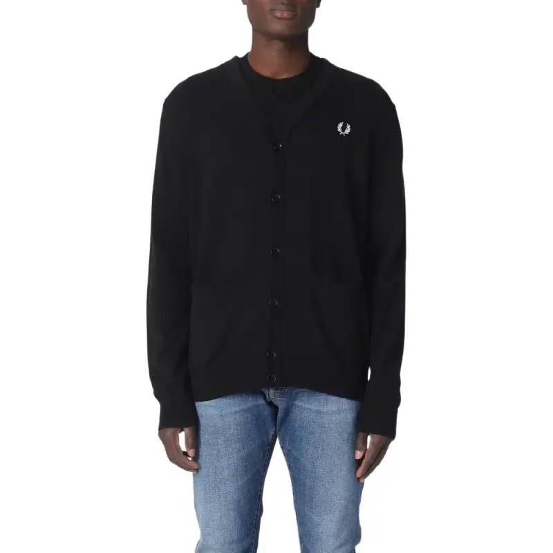 FRED PERRY Knitwear Men's Black-2