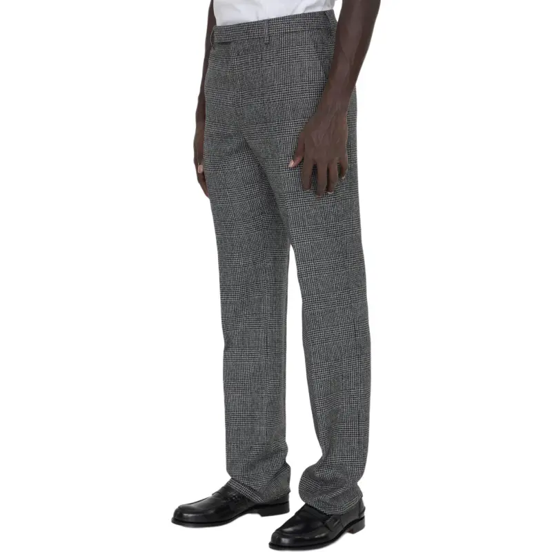 CELINE Mods Pants In Prince Of Wales Wool-4