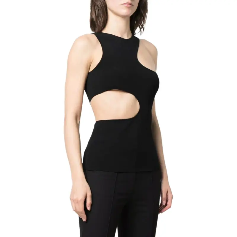 Stella McCartney Cut Out Crewneck Tank Top-4