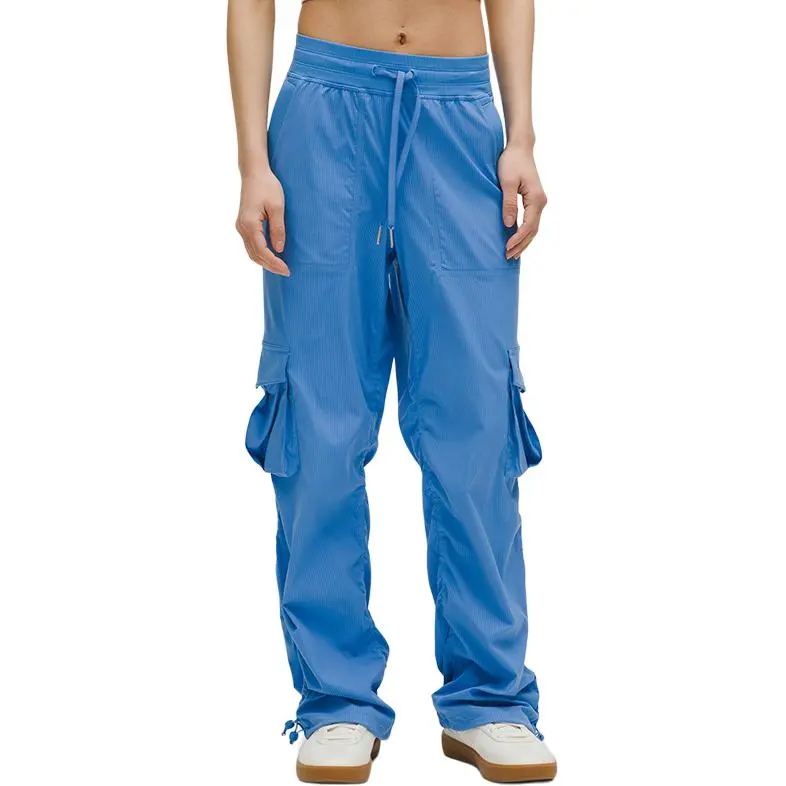 Lululemon Dance StudioSwift Cargo Pants Women's Swimming Pool Party Blue-1