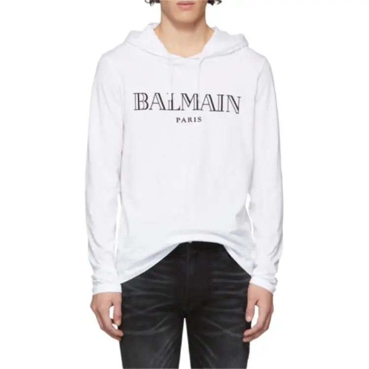 BALMAIN Sweatshirts Men White-1