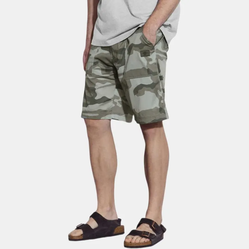 GAP Casual Shorts Women's Green Camouflage-2