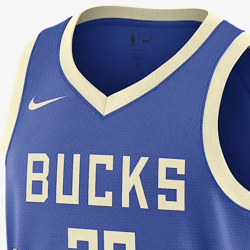 Nike Khris Middleton Milwaukee Bucks 2024/25 City Edition Men's Nike Dri-FIT Nba Swingman Jersey-4