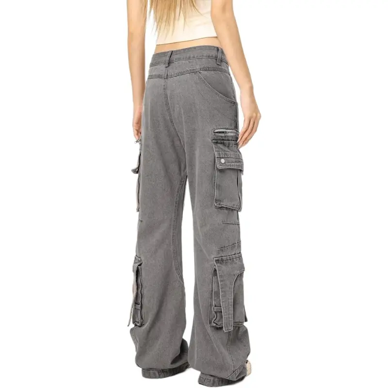 NHZN Jeans Women's Gray-3
