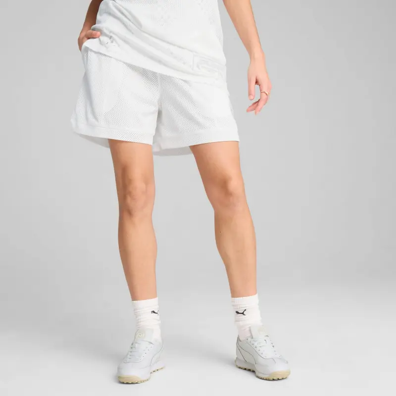 PUMA Shorts De Básquetbol Para Mujer Jer SHE-3
