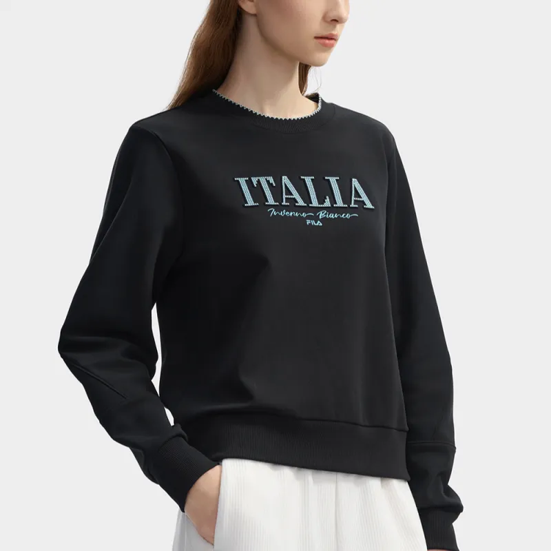 FILA Lifestyle Sweatshirt Women's Jet Black-2