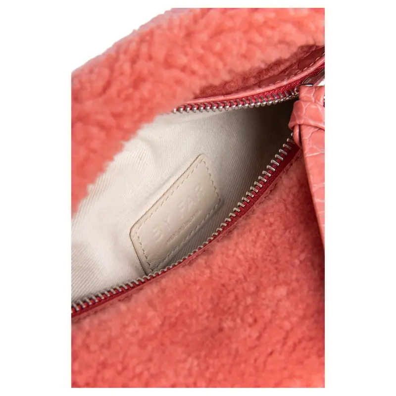 By Far Baby Cush Shearing Tote Bag-4
