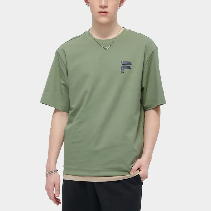 FILA FUSION FOB T Shirt Unisex Luxurious Green-3