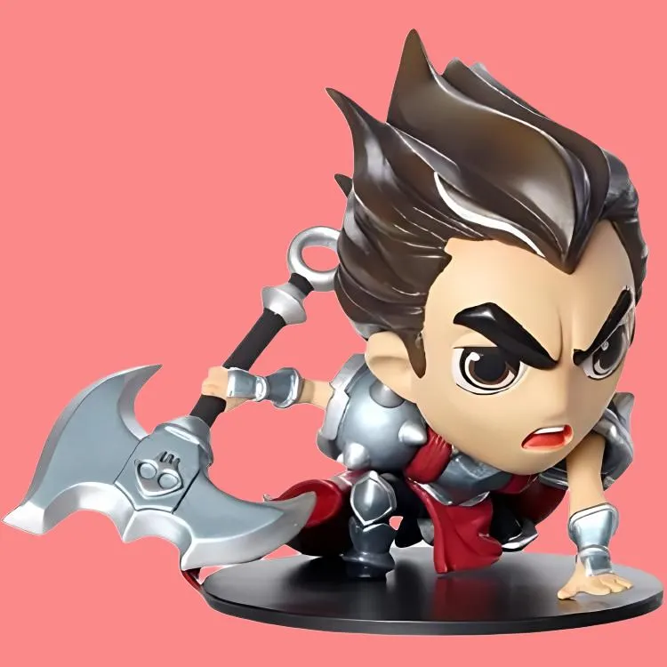 LEAGUE OF LEGENDS Noksaas Hand · Dreyar League Of Legends The Hand Of Noxus Chibi Figures 9.2cm-2