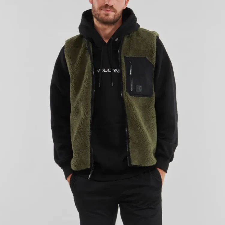 VOLCOM Vests Men Green-1