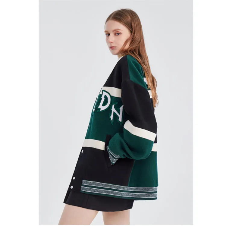 Boy London Baseball Jacket Unisex Green-5