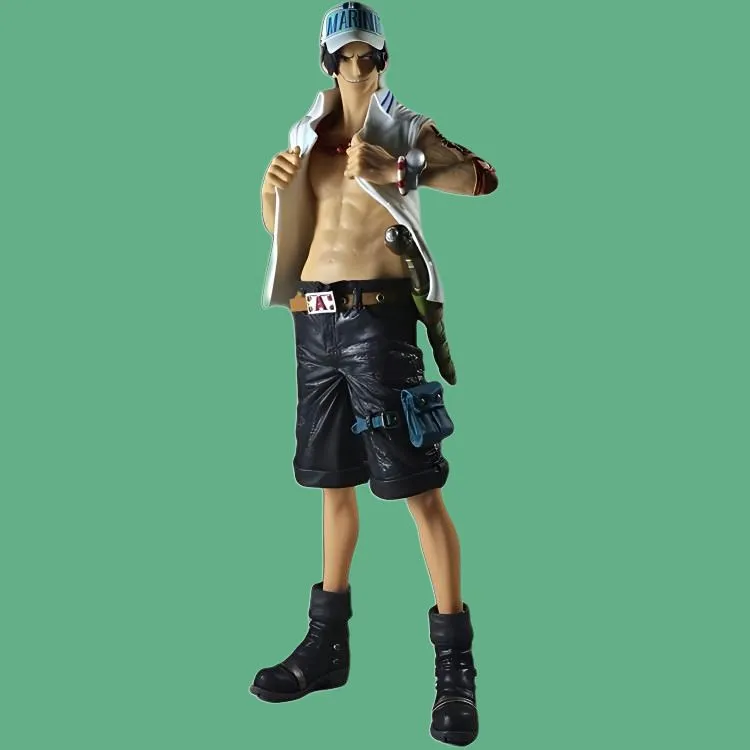 BANPRESTO Portgas D. Ace Glass Factory One Piece Koa Artistic King Marine Bonus Gifts 26cm-5