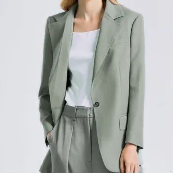 NINE WEST Business Suit Women's Light Green