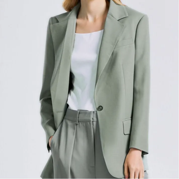 NINE WEST Business Suit Women's Light Green-0