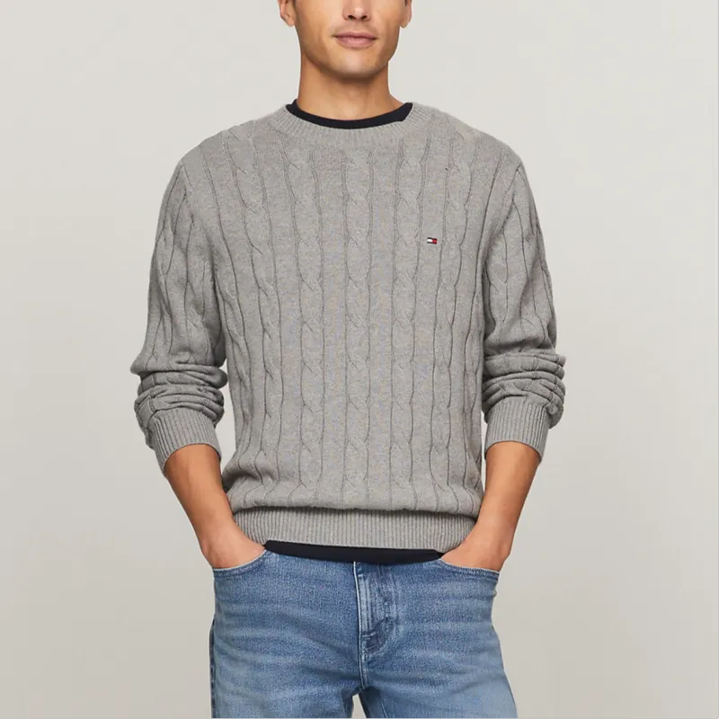 Tommy Hilfiger Sweaters Men Gray-1