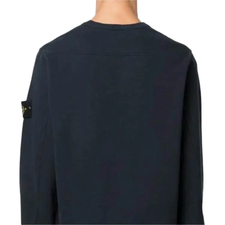 STONE ISLAND Logo Patch Crewneck Sweatshirt-3