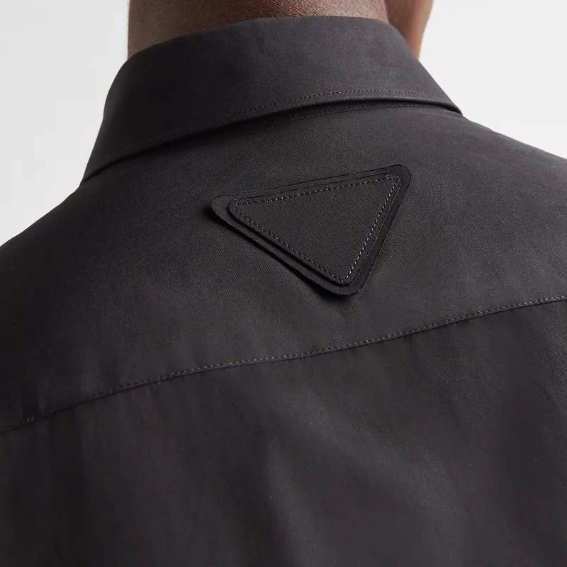 PRADA Shirts Men Black-4