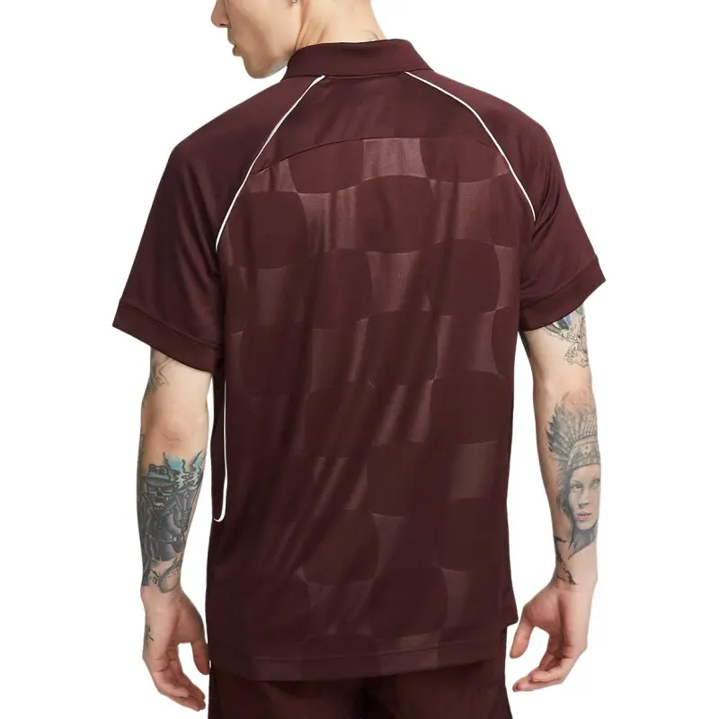 Nike Soccer Jerseys Men Bright Burgundy Red-1