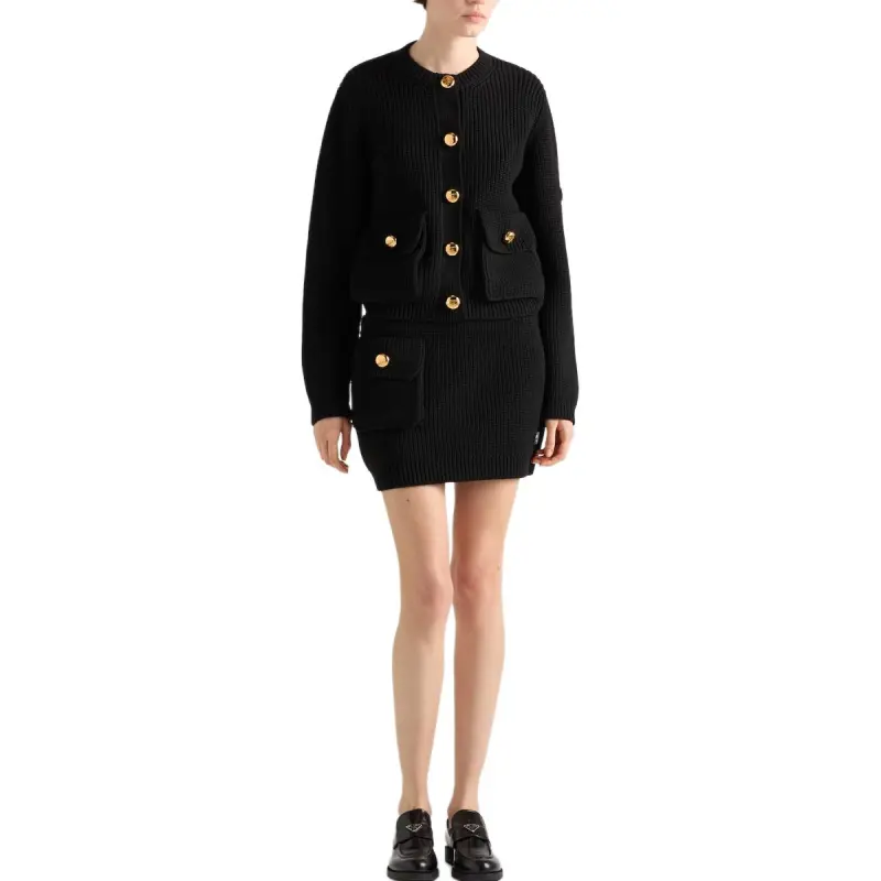 PRADA Wool Cardigan-1