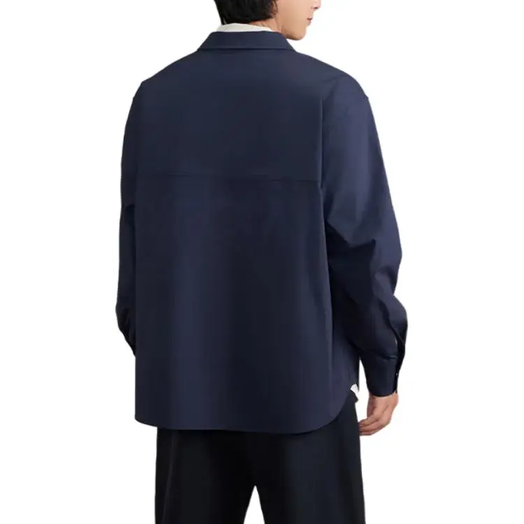 New Balance Shirt Men's Navy Blue-4