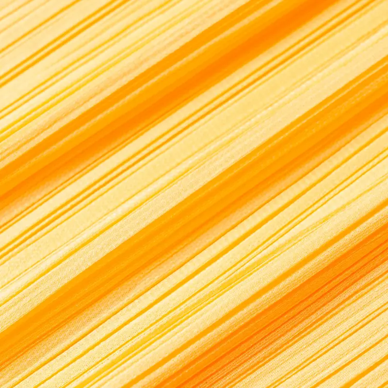 PLEATS PLEASE ISSEY MIYAKE SS24 Sleeveless Dress Women's Neon Orange-4