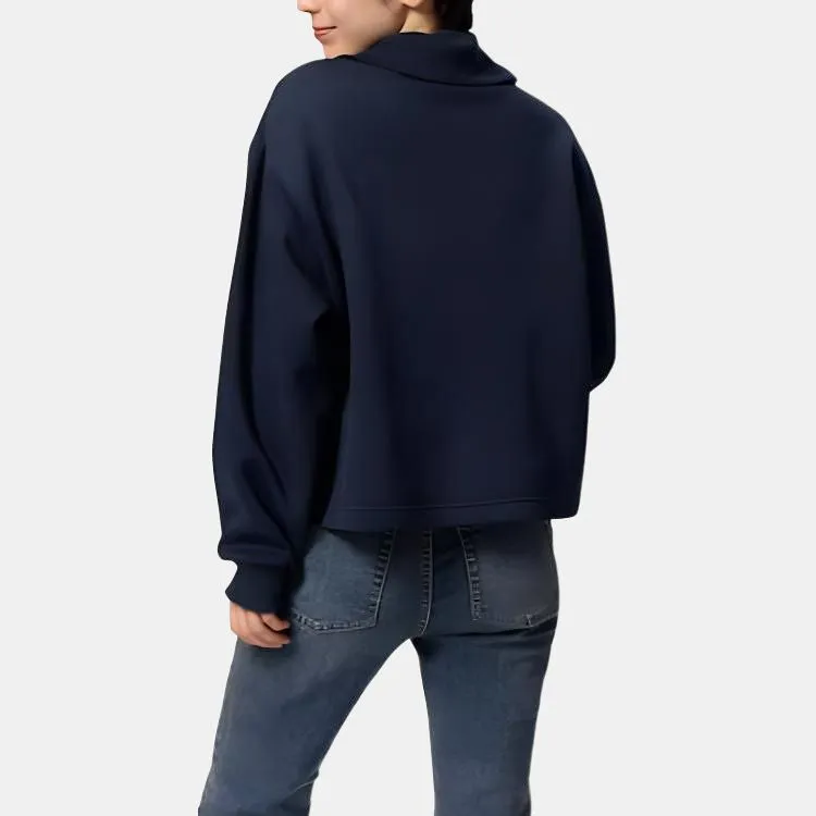 GU Funeral Freelen Collaboration Sweatshirts Women's Navy-2