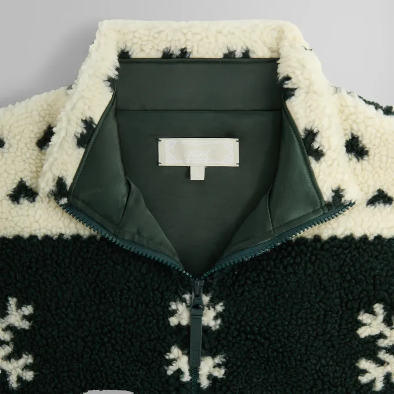 KITH KITHmas All Over Printed Sherpa Jacket-3