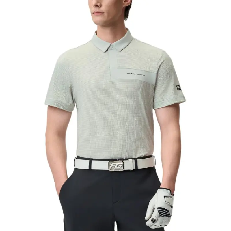 FILA Golf Series Polo Shirt Men's Storm Gray GY-1