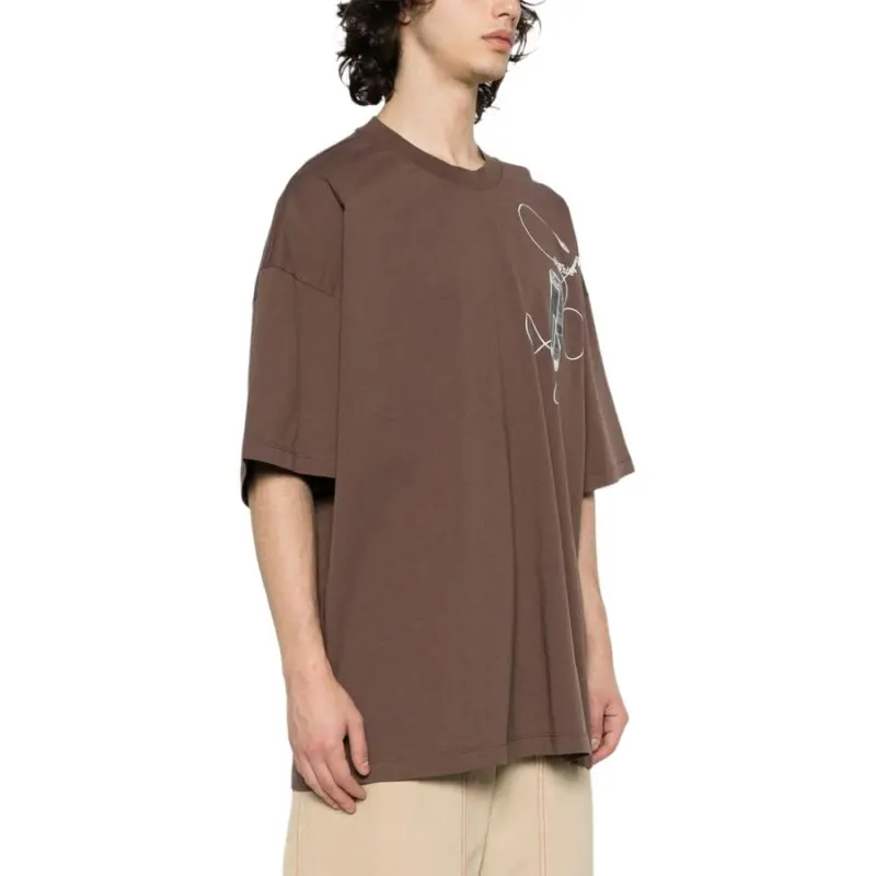 OFF WHITE SCAN ARR OVER S S TEE-3