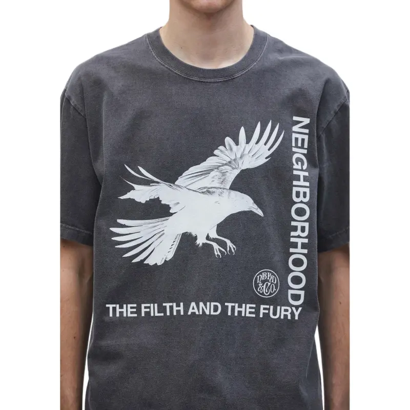 NEIGHBORHOOD Graphic print T shirt-3