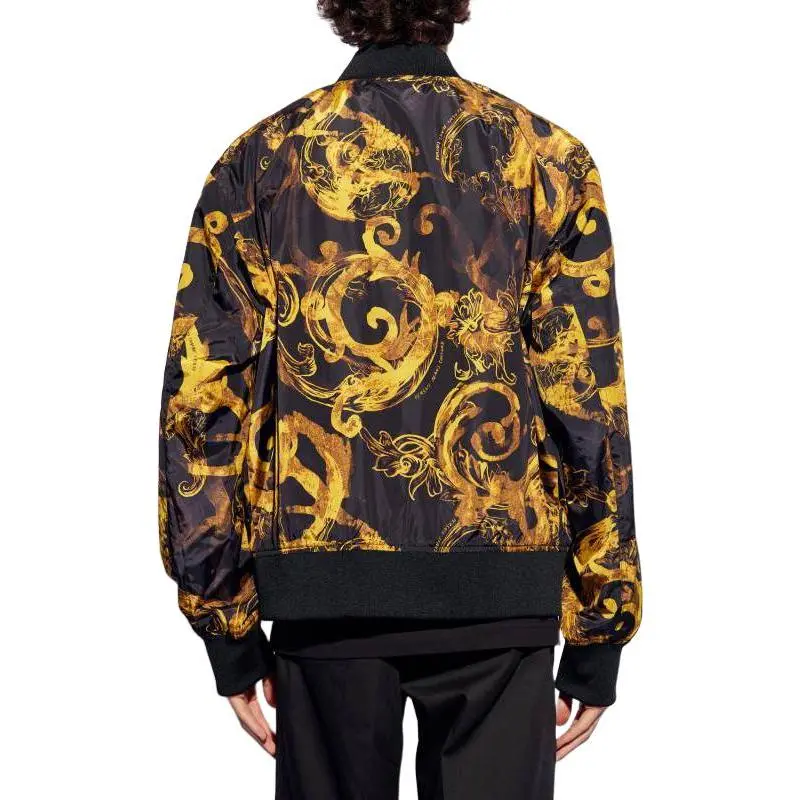 VERSACE JEANS COUTURE Barocco Printed Reversible Zipped Jacket-7