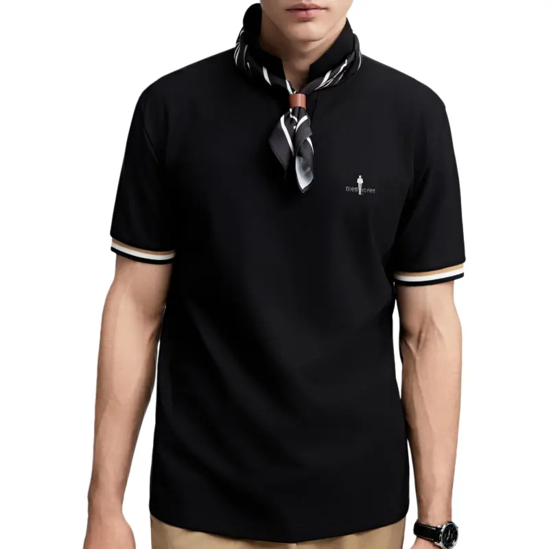 Biyin Leufen Cooling Technology Collection Polo Shirt Men's Free Car Mounted Number Plate-9