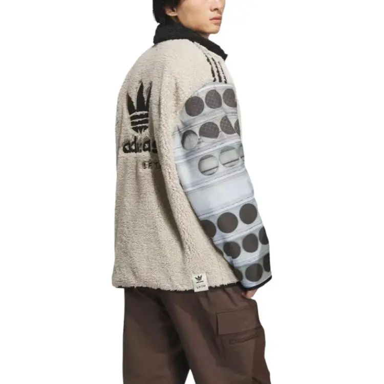 Adidas Originals X Song For The Mute Fleece All Over Print Jackets-2