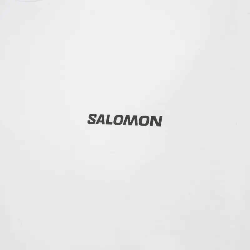 SALOMON UNI T Shirt Unisex White-5