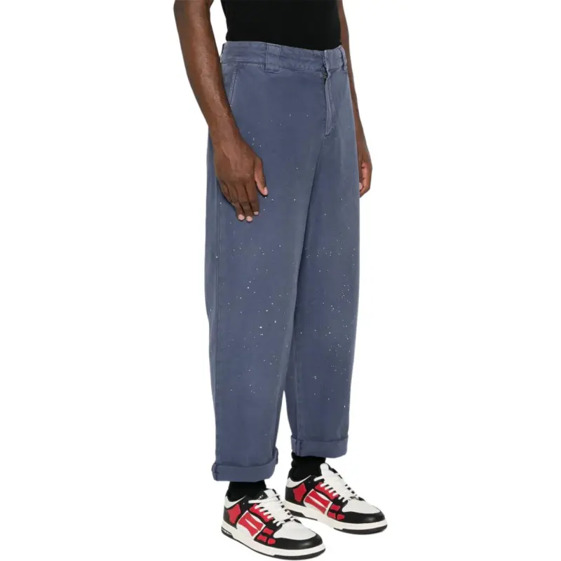 Golden Goose Straight Leg Embellished Chino Pants-4