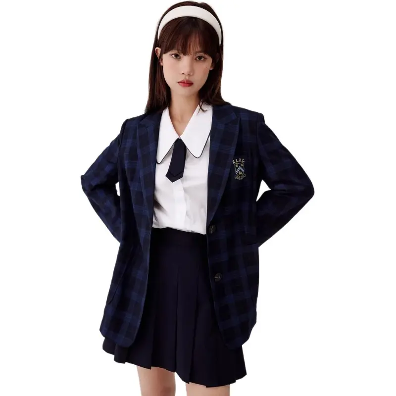 E.land Business Suit Women's Dark Blue 52D/Blue-3